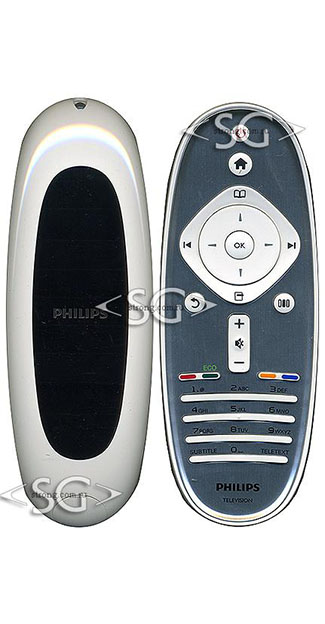 Пульт дистанционного управления для PHILIPS 2422 549 90285, RC4500 на солнечной батарейке для TV Phillips 42PFL6805H/60 /orig./